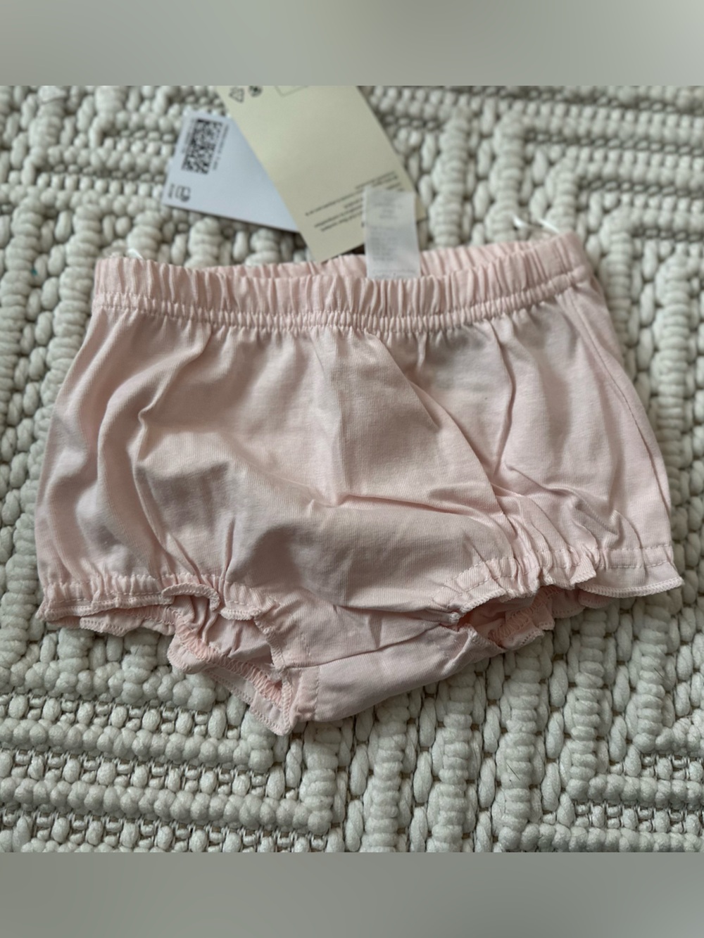 H&M Light Pink Cotton Baby Bloomers
